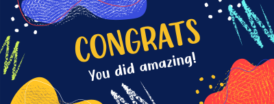 Congratulations Good Job Facebook cover Image Preview