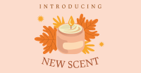 New Candle Scent Facebook Ad Design