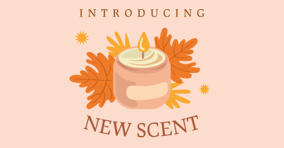 New Candle Scent Facebook ad Image Preview