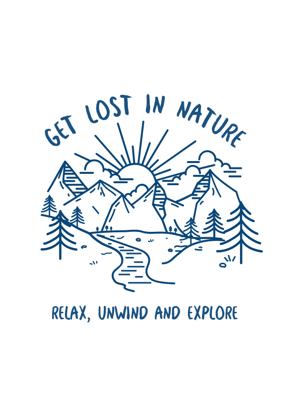 Lost In Nature Poster Design Image Preview