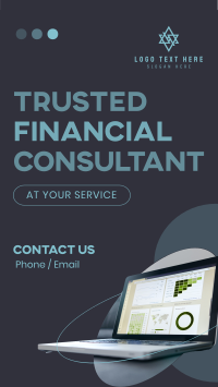 Financial Consultant Service Facebook Story Design