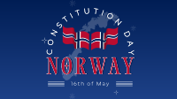 Norway National Day Facebook Event Cover Design