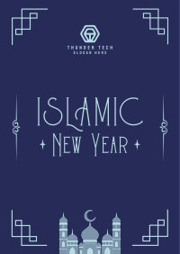 Bless Islamic New Year Poster Image Preview