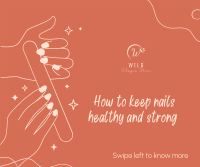 How to keep nails healthy Facebook post Image Preview