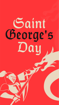 Saint George's Celebration Instagram reel Image Preview