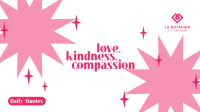 Love & Sparkles YouTube Banner Design