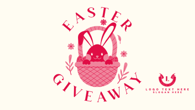 Easter Bunny Giveaway Facebook event cover Image Preview