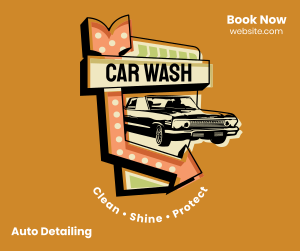 Car Wash Signage Facebook post