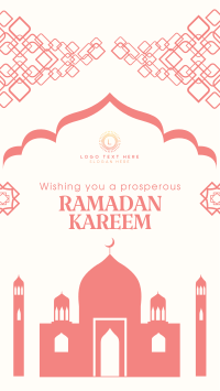 Ramadan Mosque Facebook Story Design