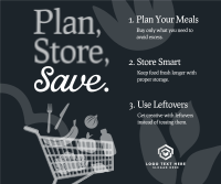 Food Sustainability Tips Facebook Post Preview
