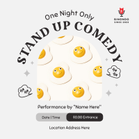 One Night Comedy Show Instagram post Image Preview