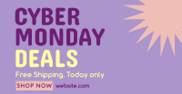 Quirky Cyber Monday Facebook ad Image Preview