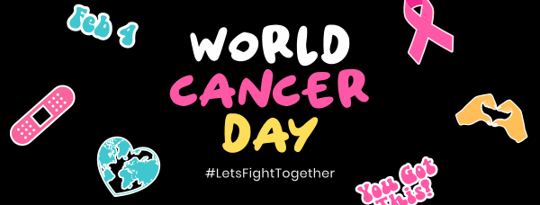 Cancer Day Stickers Facebook Cover Design Image Preview