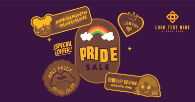 Proud Rainbow Sale Facebook ad Image Preview