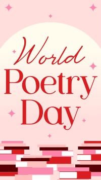 World Poetry Day TikTok video Image Preview