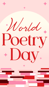 World Poetry Day TikTok Video Image Preview