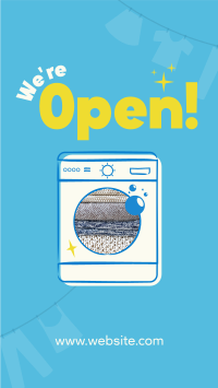 Laundry Open Instagram story Image Preview
