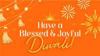 Blessed Diwali Festival Facebook event cover Image Preview