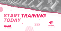 Gym Training Facebook Ad Design