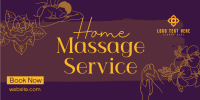 Home Massage Service Twitter post Image Preview