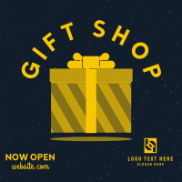 Retro Gift Shop Instagram Post Design