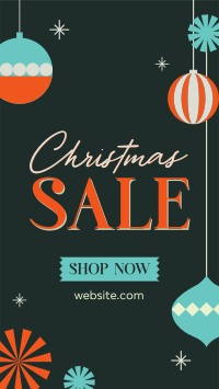 Ornamental Christmas Sale Instagram Reel Design