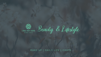 Floral Beauty YouTube Banner Design