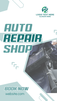 Auto Repair Shop Video Image Preview