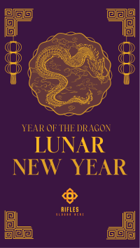 Pendant Lunar New Year Instagram story Image Preview