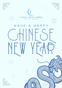Majestic Chinese New Year Flyer Image Preview