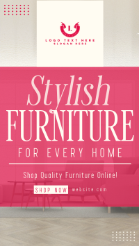 Stylish Quality Furniture Instagram reel Image Preview