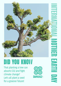 Earth Day Tree Planting Poster Image Preview