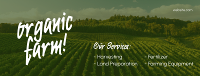 Organic Farming Facebook cover Image Preview