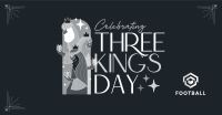 Modern Three Kings Day Facebook ad Image Preview