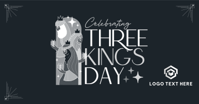 Modern Three Kings Day Facebook ad Image Preview