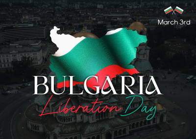 Bulgaria Liberation Day Postcard Image Preview