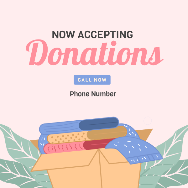 Box of Donation Instagram Post Design Image Preview