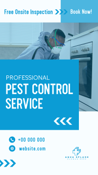 Professional Pest Control TikTok Video Image Preview