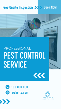 Professional Pest Control TikTok video Image Preview