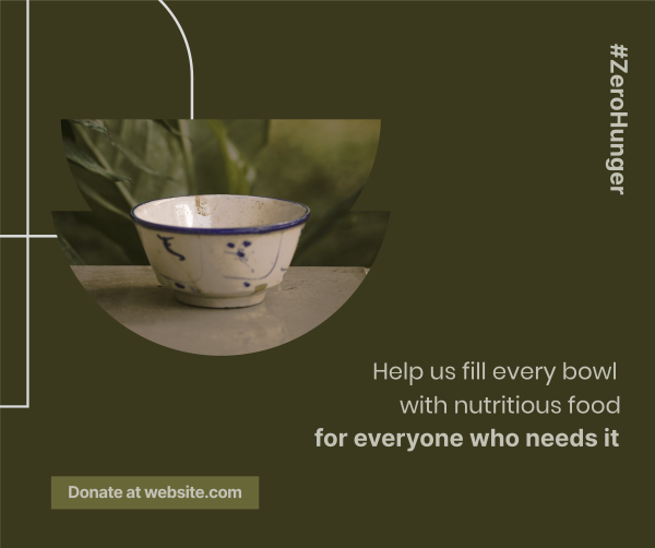 Food Donation Facebook Post Design Image Preview