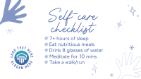 Self care checklist Video Image Preview