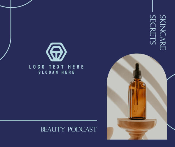 Beauty Podcast Facebook Post Design Image Preview