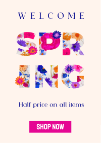 Modern Spring Sale Flyer Image Preview