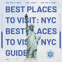 Best Places to Visit in New York City Instagram Post Design