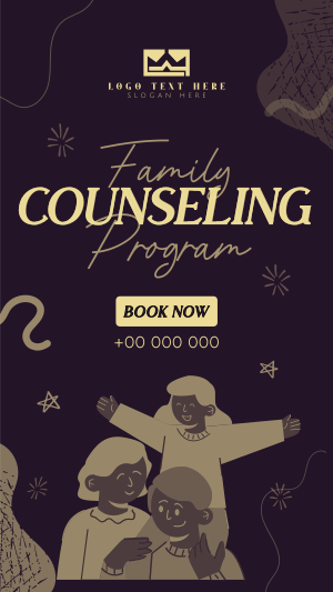 Family Counseling Facebook story Image Preview