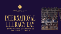 International Literacy Day Animation Image Preview