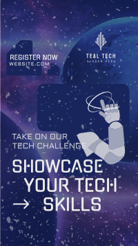 Tech Skill Showdown Instagram Reel Image Preview