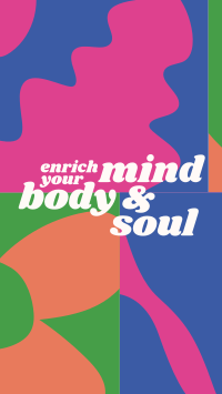 Mind Body & Soul YouTube Short Design