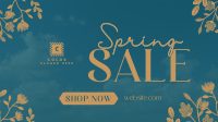 Spring Sale Flowers Animation Image Preview