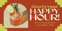 Cinco De Mayo Happy Hour Twitter post Image Preview